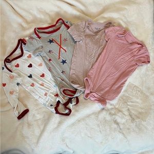 Kyte BABY 3-6 months bodysuit bundle